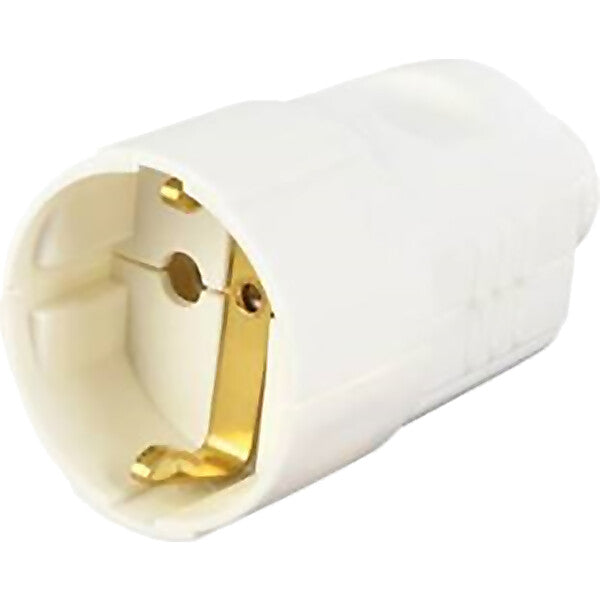 BACHMANN Schutzkont.-Kupplung ws, PVC, Zentral 912.270